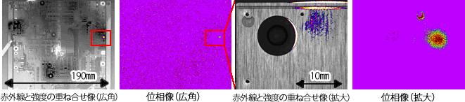 プリント基板（10層、板厚:1.6mm）のショート不良の解析例