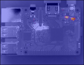 発熱解析像の事例