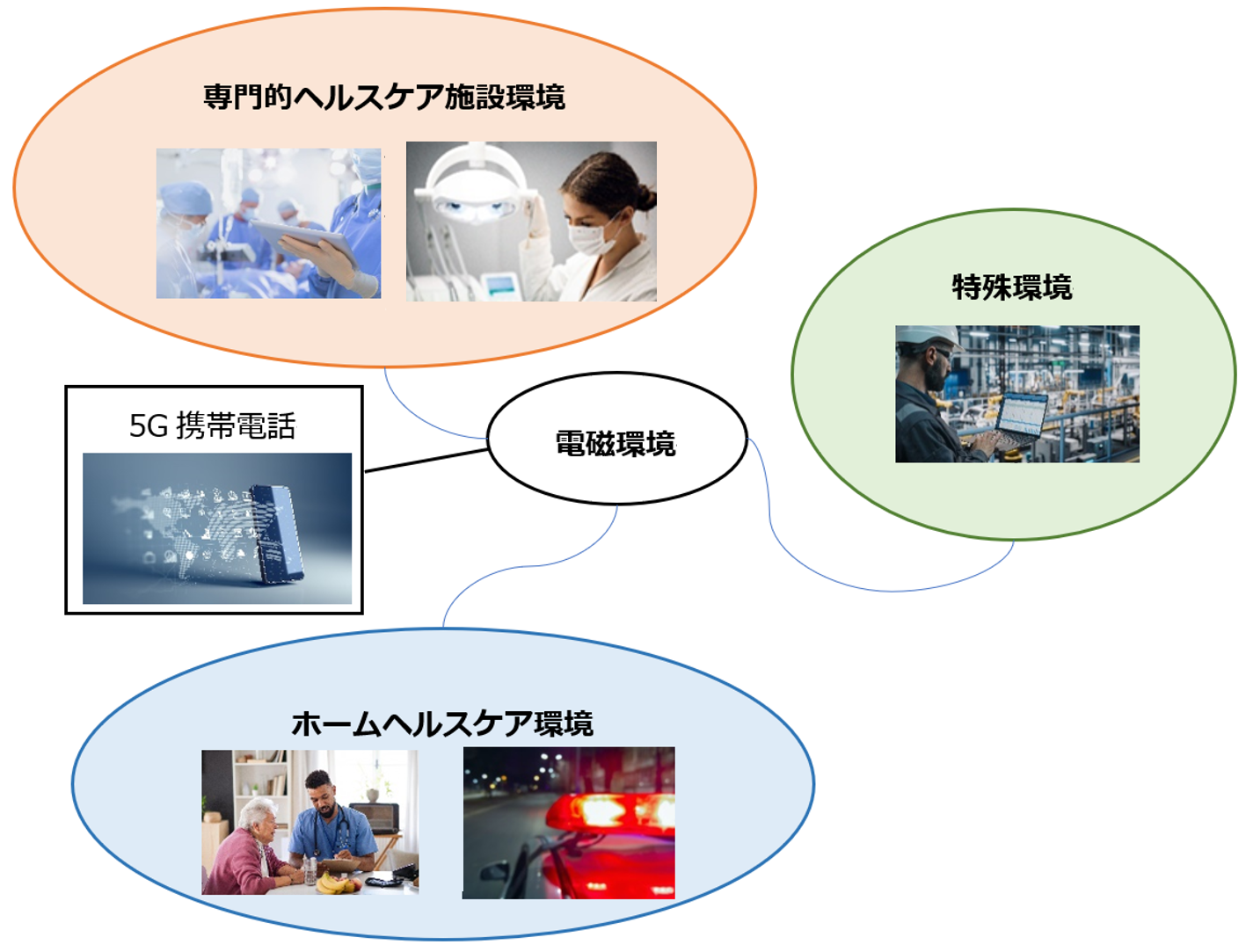 使用を意図する環境に基づいたイミュニティ規定