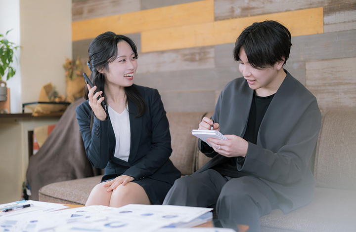 先輩社員の声